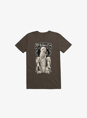 All Hallow's Eve Brown T-Shirt
