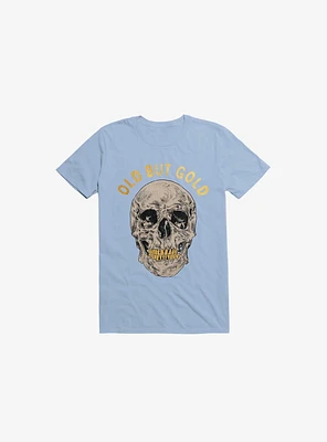 Old But Gold Skull Light Blue T-Shirt
