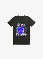 Stay Trippy Cute Retro Aesthetic Universal Vibe Skull T-Shirt