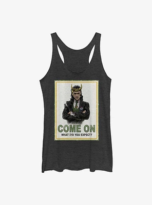 Marvel Loki President Poster Girls Tank