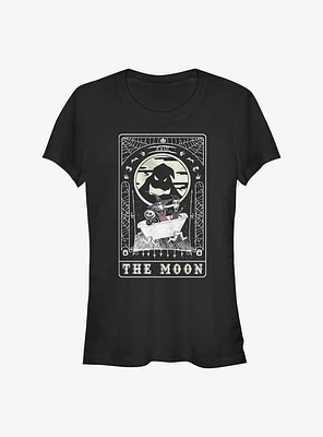 The Nightmare Before Christmas Oogie Boogie Moon Tarot Card Girls T-Shirt