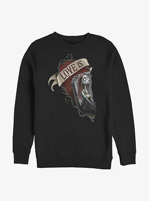 The Nightmare Before Christmas Sally Love Is Sweatshirt