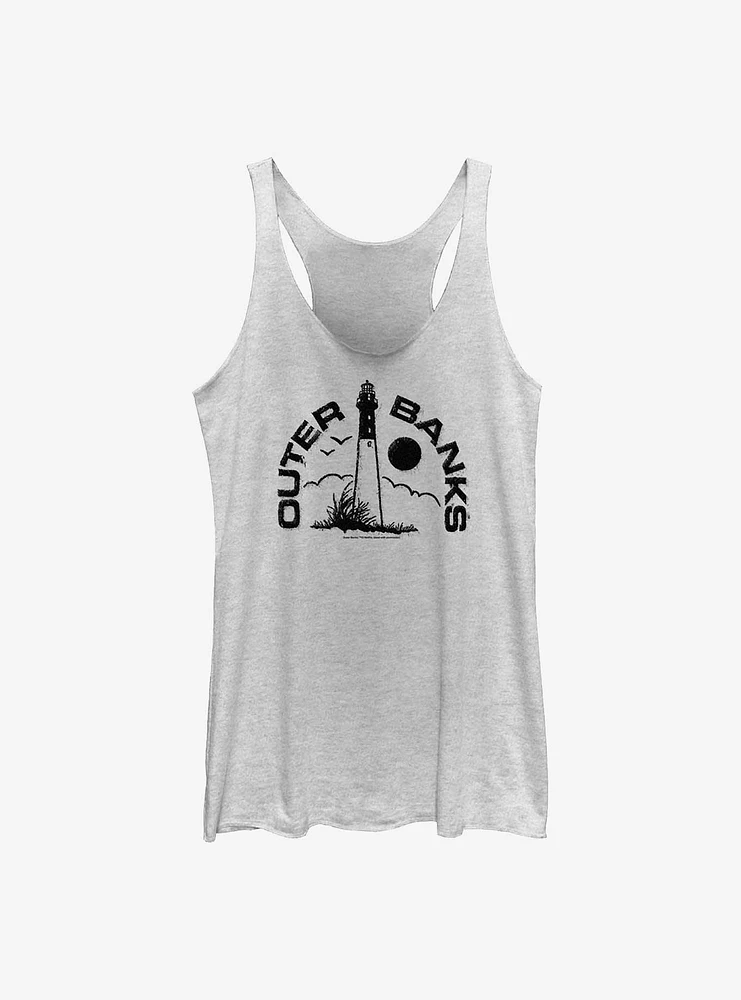 Outer Banks Lighthouse Badge Girls Tank