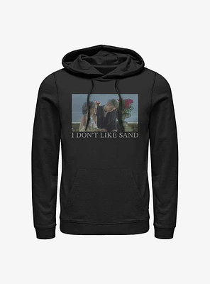 Star Wars Padme & Anakin I Don't Like Sand Meme Hoodie