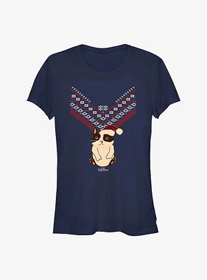 Marvel Hawkeye Cat Sweater Girls T-Shirt