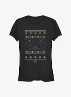 Marvel Hawkeye Christmas Sweater Girls T-Shirt