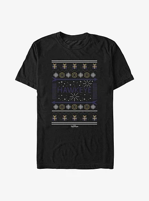 Marvel Hawkeye Christmas Sweater T-Shirt