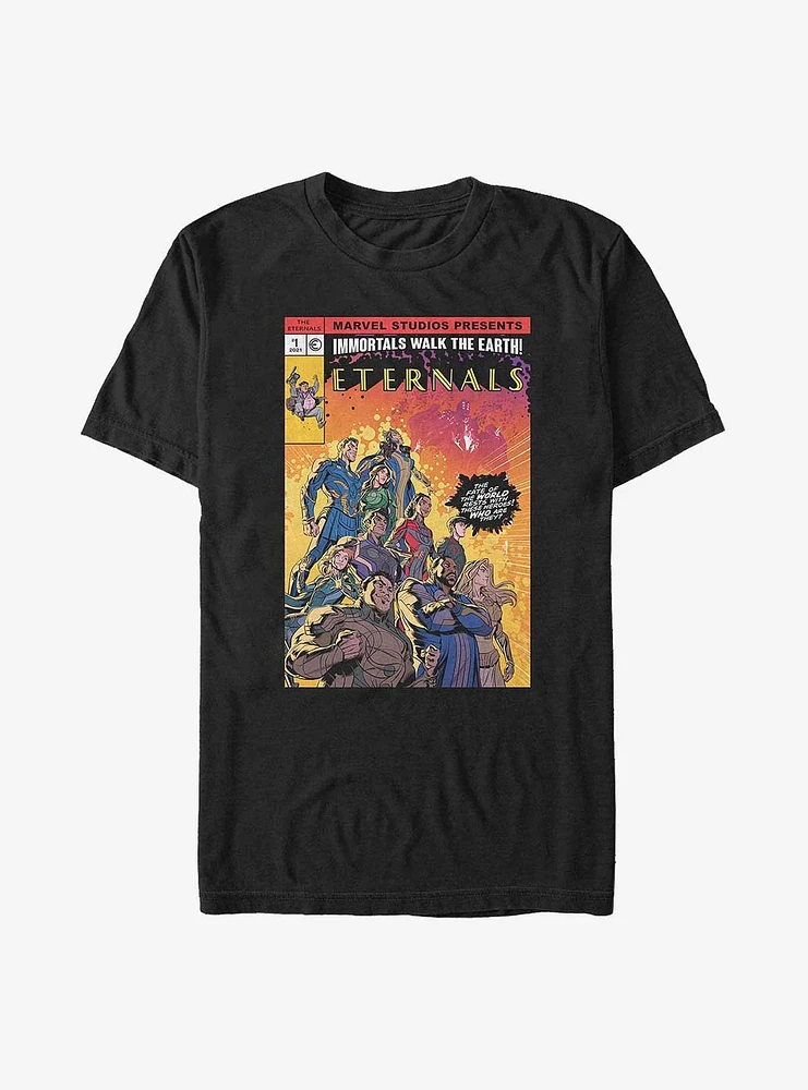Marvel Eternals Halftone Cover T-Shirt