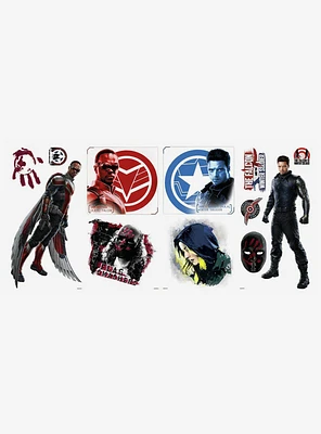Marvel Falcon And The Winter Soldier Peel & Stick Wall Decals
