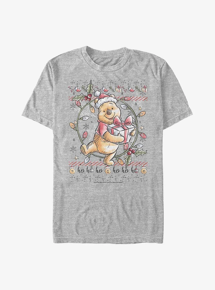 Disney Winnie The Pooh At Christmas T-Shirt