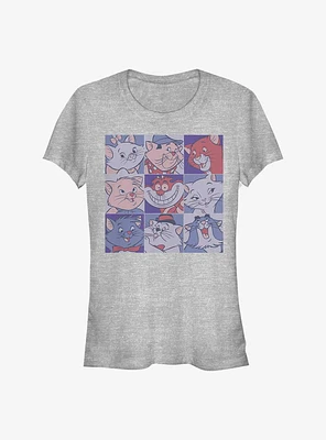 Disney Cats Squared Girls T-Shirt