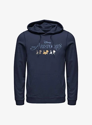 Disney The Aristocats Kitten Walk Logo Hoodie