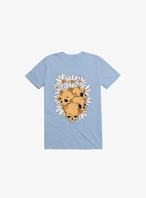 Skull Have Chance Light Blue T-Shirt