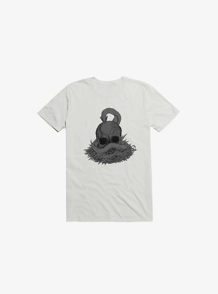Snake & Skull White T-Shirt