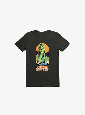 Zombie Paddle Board Black T-Shirt