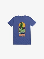 Zombie Paddle Board Royal Blue T-Shirt