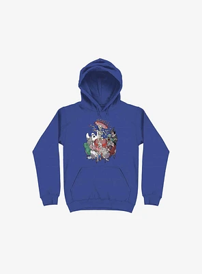 Celebration! Monsters Royal Blue Hoodie