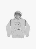Deathline Reaper Silver Hoodie