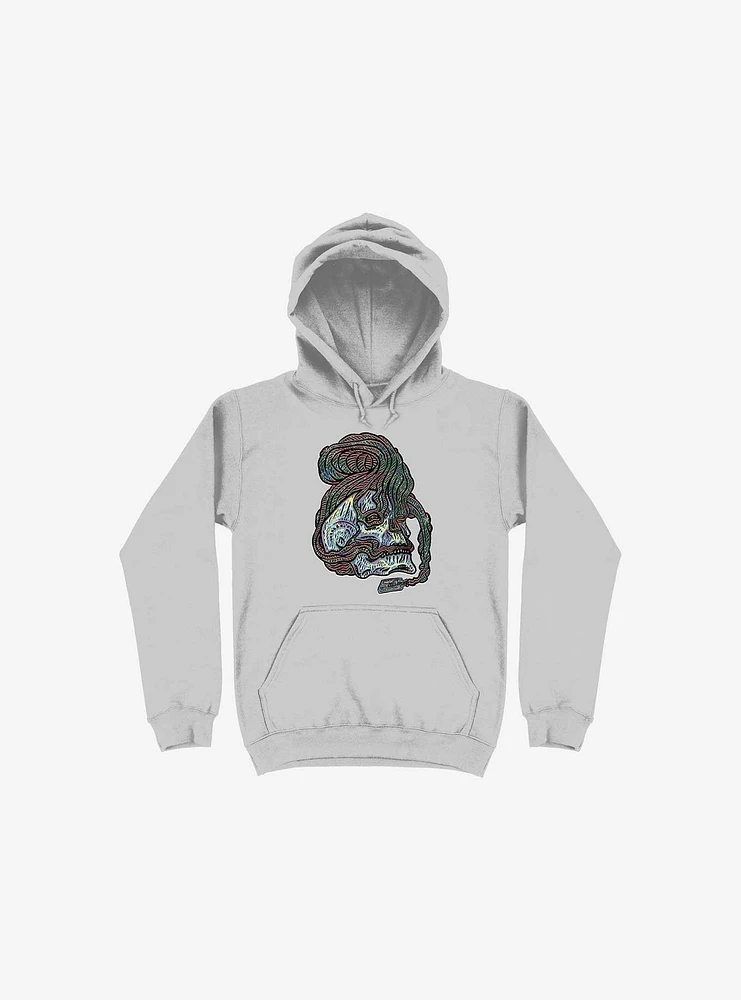 Love Bone Silver Hoodie