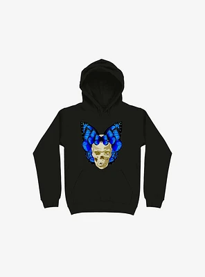 Wings Of Death Butterfly Skull Black Hoodie