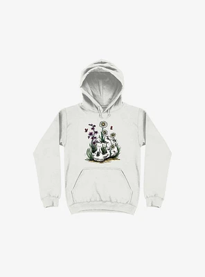 Growth Skull White Hoodie