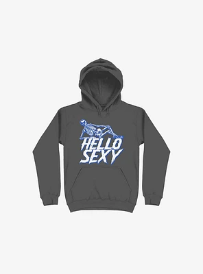 Hello Sexy Skeleton Asphalt Grey Hoodie