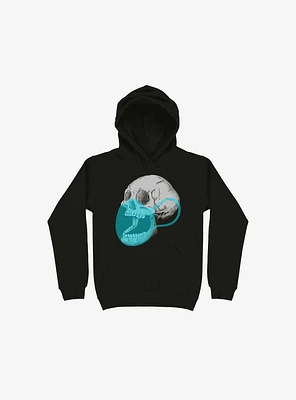 Mask On Skull Black Hoodie