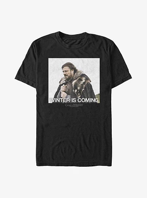 Game Of Thrones Eddard Stark Winter Is Coming T-Shirt