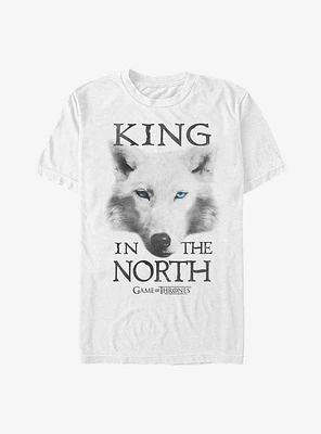 Game Of Thrones King The North Dire Wolf T-Shirt