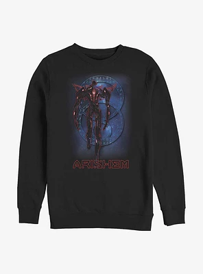 Marvel Eternals Arishem Galaxy Crew Sweatshirt