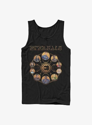 Marvel Eternals Circular Gold Heroes Tank
