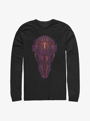Marvel Eternals Stained Glass Long-Sleeve T-Shirt