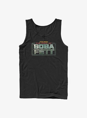Star Wars The Book of Boba Fett Main Logo Tank Top