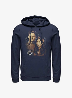 Marvel Eternals Sersi And Ikaris Hoodie