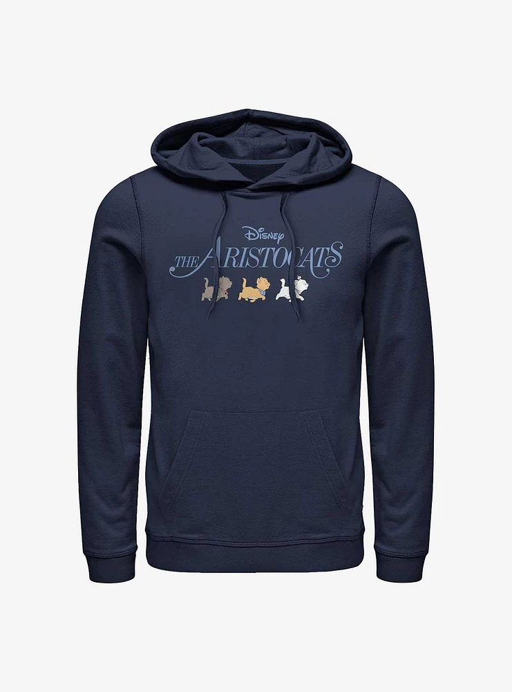 Disney The Aristocats Kitten Walk Logo Hoodie