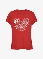 Disney Mickey Mouse Holiday Ears Girls T-Shirt