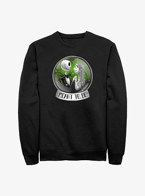 The Nightmare Before Christmas Jack And Sally Snow Globe Sweatshirt