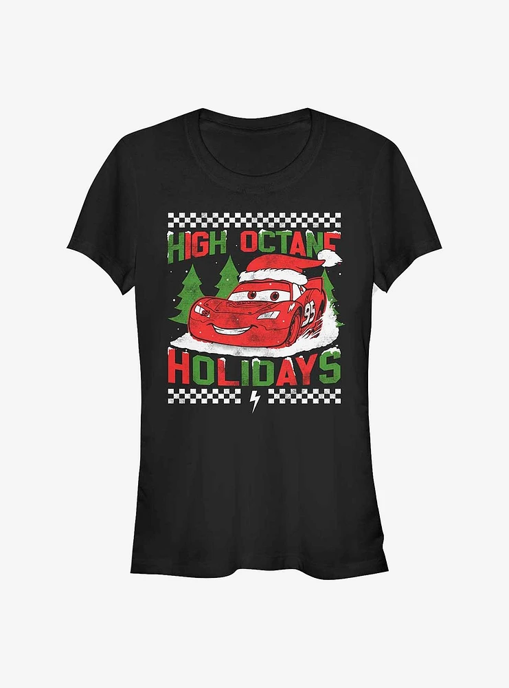 Disney Pixar Cars High Octane Hollidays Girls T-Shirt