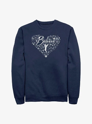 Disney Tinker Bell Believe Crew Sweatshirt