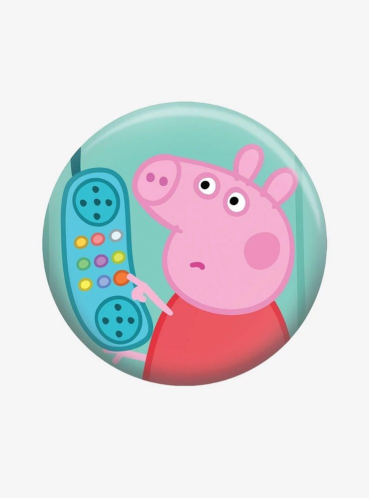 Peppa Pig Phone Button Pin
