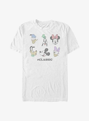Disney Mickey Mouse Classic Heads T-Shirt