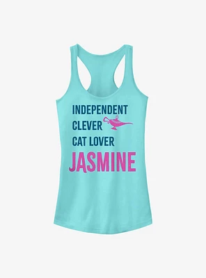 Disney Aladdin Jasmine List Girls Tank