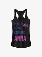 Disney Frozen Anna List Girls Tank