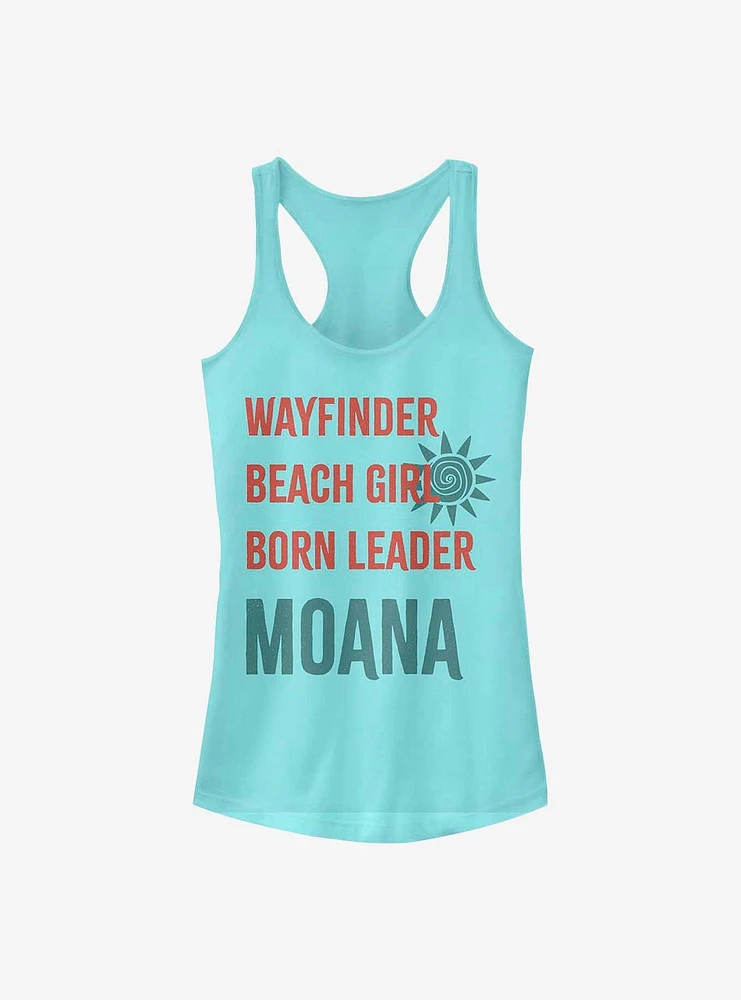 Disney Moana List Girls Tank
