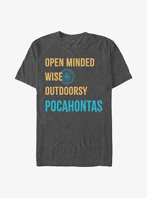 Disney Pocahontas List T-Shirt