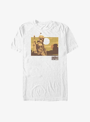 Star Wars The Book Of Boba Fett Landscape T-Shirt