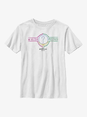 Marvel Spider-Man: No Way Home We Believe Mysterio Youth T-Shirt