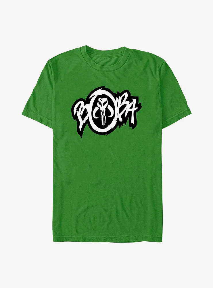 Star Wars The Book Of Boba Fett Mando Skull T-Shirt