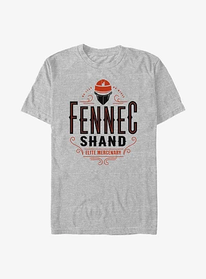 Star Wars The Book Of Boba Fett Fennec Shand Elite Mercenary T-Shirt