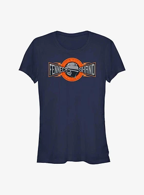 Star Wars The Book Of Boba Fett Fennec Skilled Mercenary Girls T-Shirt